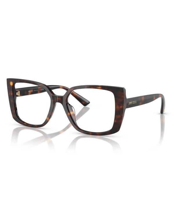 ジミーチュー レディース 付属品 サングラス・アイウェア Jimmy Choo Women\u0027s Eyeglasses JC3024U Havana