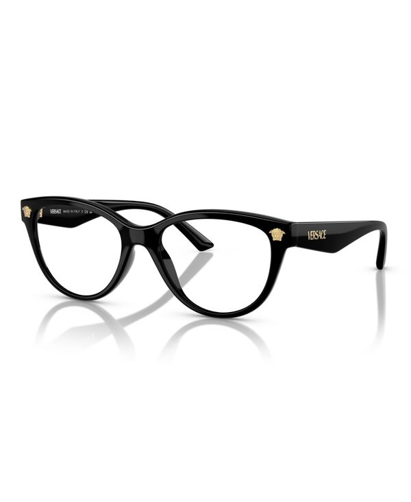 ヴェルサーチ レディース 佩び物 サングラス・アイウェア Versace Women\u0027s Eyeglasses JC3022H Black 黒いこと