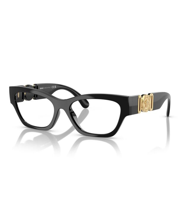 ヴェルサーチ レディース 添え物 サングラス・アイウェア Versace Women\u0027s Eyeglasses JC3024U Black 黒いこと