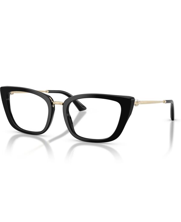 ジミーチュー レディース 付属物 サングラス・アイウェア Jimmy Choo Women\u0027s Cat Eyeglasses JC3034HBlack 黒いこと