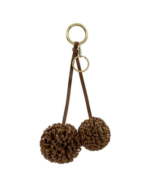 パトリシアナシュ レディース バッグ Patricia Nash Pom Bag Charm Cognac｜ReVida 店
