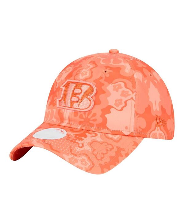 ニューエラ レディース アクセサリー 帽子 New Era Women's Orange Cincinnati Bengals Trippy 9TWENTY Adjustable Hat Orange オレンジ