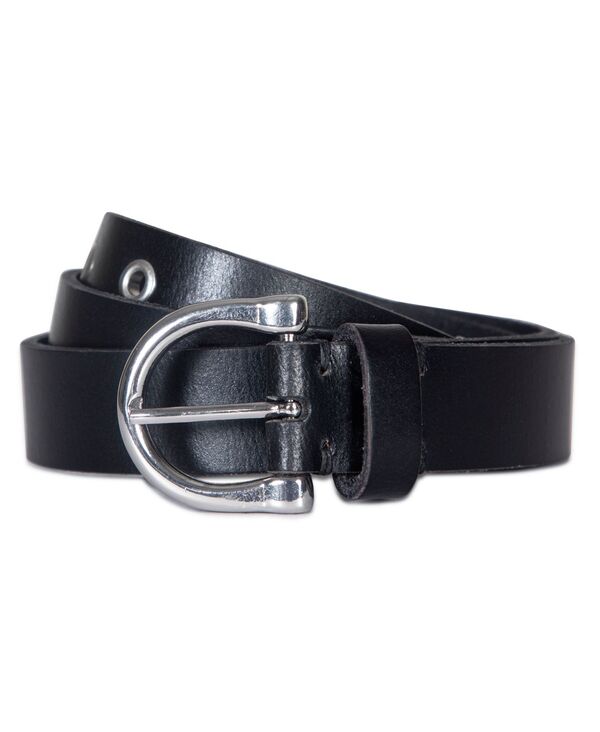 フライ レディース アクセサリー ベルト Frye Women's Horseshoe Buckle Belt Black ブラック