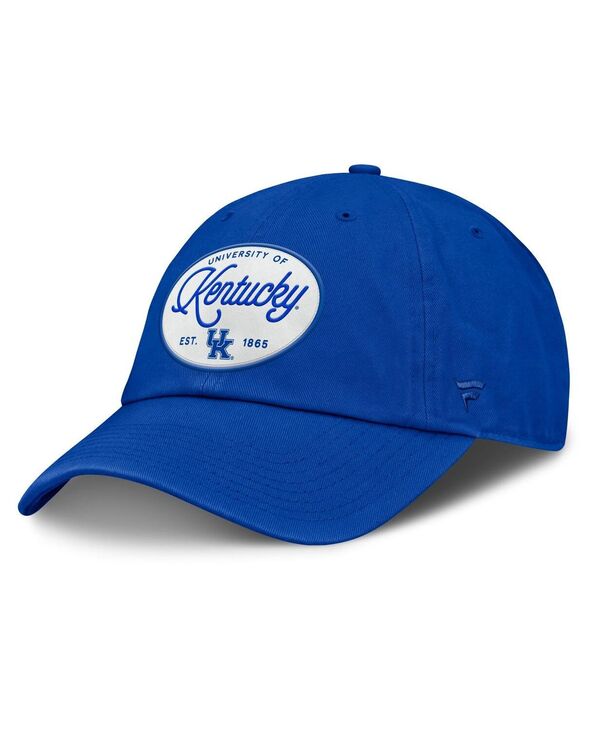 ファナティクス レディース アクセサリー 帽子 Fanatics Women's Royal Kentucky Wildcats Candid Adjustable Hat Royal｜ReVida 店