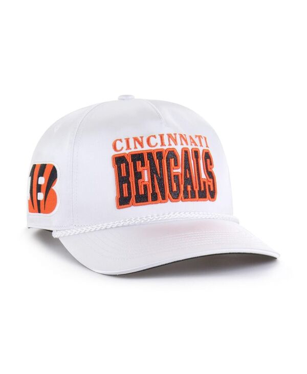 47 ブランド レディース アクセサリー 帽子 '47 Brand Women's White Cincinnati Bengals Outspoken Hitch Adjustable Hat White ホワイト
