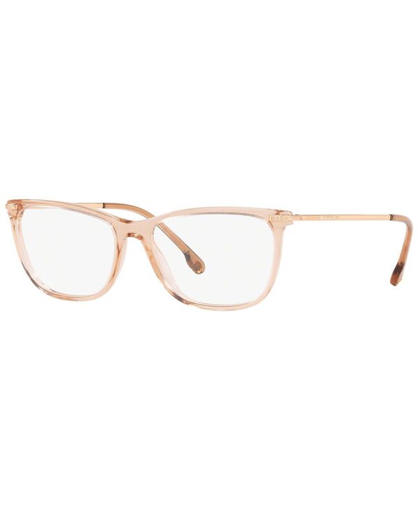 ヴェルサーチ レディース 添え物 サングラス・アイウェア Versace VE3274B Women\u0027s Pillow Eyeglasses Trans Brown 赤銅色