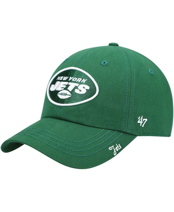 47 ブランド レディース アクセサリー 帽子 '47 Brand Women's Greenew York Jets Miata Clean Uprimary Adjustable Hat Green グリーン｜ReVida 店