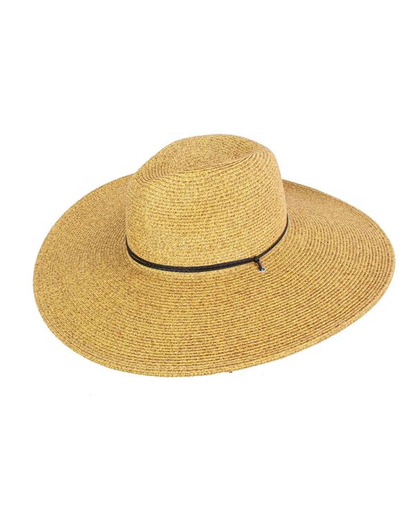 ピーターグリム レディース アクセサリー 帽子 Peter Grimm Shimmer Wide Brim Straw Hatan タン