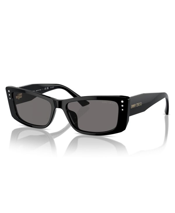 ジミーチュー レディース 添え物 サングラス・アイウェア Jimmy Choo Women\u0027s Polarized Sunglasses JC5002BU Black 黒いこと