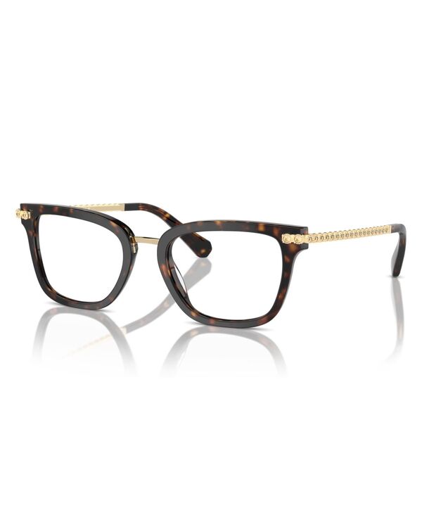 スワロフスキー レディース 添え物 サングラス・アイウェア Swarovski Women\u0027s EyeglassesK2018 Dark Havana