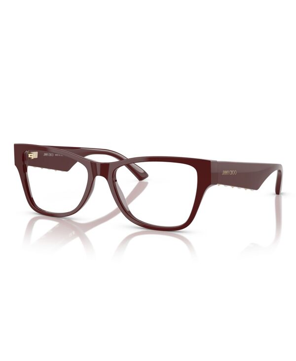 ジミーチュー レディース アクセサリー サングラス・アイウェア Jimmy Choo Women's Eyeglasses JC3022H Red レッド