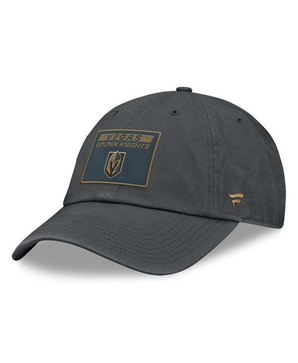 ファナティクス レディース アクセサリー 帽子 Fanatics Women's Gray Vegas Golden Knights Authentic Pro Rink Adjustable Hat Gray グレー