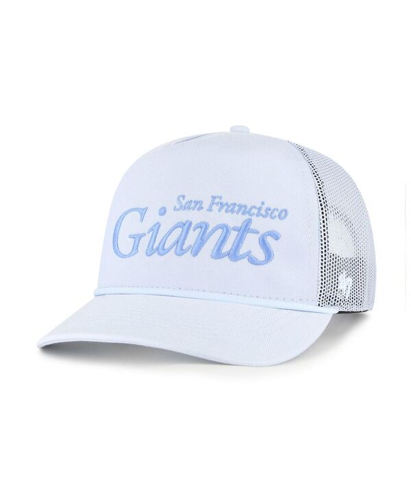 47 ブランド レディース アクセサリー 帽子 '47 Brand Women's Light Blue San Francisco Giants Foundation Script Hitch Adjustable Trucker Hat Light Blue ブルー
