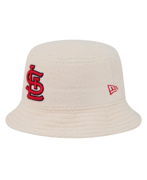 ニューエラ レディース アクセサリー 帽子 New Era Women's White St. Louis Cardinals Cozy Bucket Hat White ホワイト