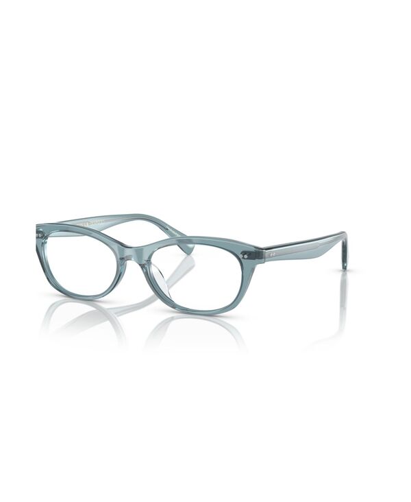 オリバーピープルズ レディース 添え物 サングラス・アイウェア Oliver Peoples Women\u0027s Dezerai Eyeglasses OV5503U Washed Teal ティール