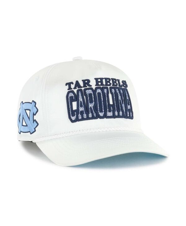 47 ブランド レディース アクセサリー 帽子 ヒール '47 Brand Women's White North Carolina Tar Heels Outspoken Hitch Adjustable Hat White ホワイト