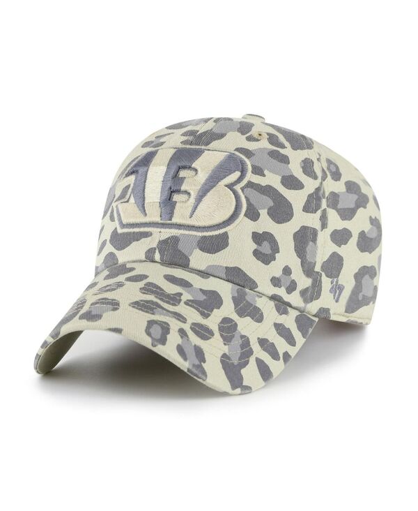 47 ブランド名 レディース 付属品 鳥打ち帽 \u002747 Brand Women\u0027s Gray Cincinnati Bengals Bagheera Clean Up Adjustable Hat Gray 薄墨色 レディース帽子-バッグ・小物・ブランド雑貨