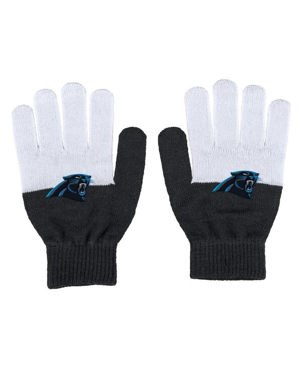 ウェア バイ エリン アンドルーズ レディース アクセサリー 手袋 WEAR by Erin Andrews Women's Carolina Panthers Color-Block Gloves No Color｜ReVida 店