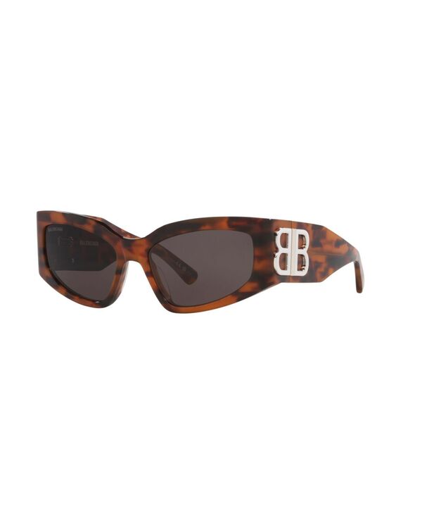 バレンシアガ レディース 佩び物 サングラス・アイウェア Balenciaga Women\u0027s Cat Eye Sunglasses BB0321S 6E000334 Tortoise