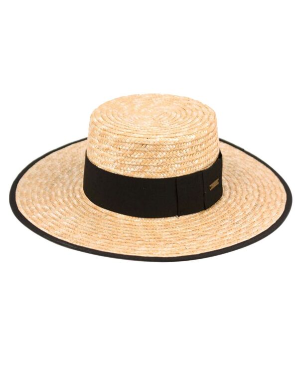 エポックハットカンパニー レディース アクセサリー 帽子 Epochats Company Angela & William Braid Natural Strawomen's Boater Hat Natural|ReVida 店