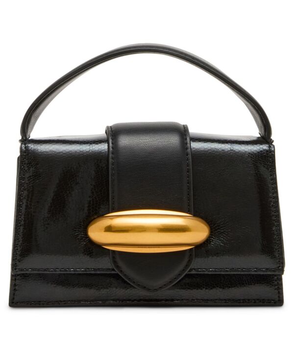 スティーブ マデン レディース バッグ Steve Madden Bmishell Top Handle Satchel Bag Black/Gold ブラック