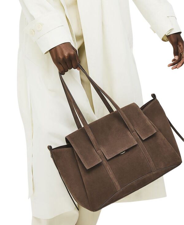 ラドリー ロンドン レディース バッグ スエード Radley London The Chancery Large Suede Shoulder Bag Coffee コーヒー