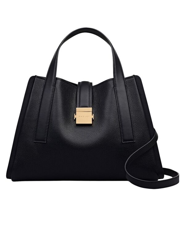 ラドリー ロンドン レディース バッグ Radley London Sloane Mews Medium Zip Top Grab Satchel Bag Black ブラック