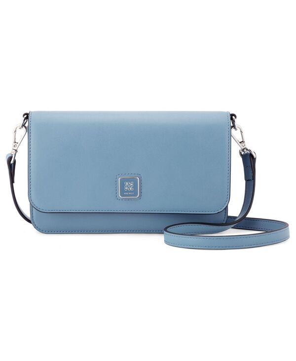 ナインウェスト レディース アクセサリー 財布 Nine West Dorsey Wallet Phone Crossbody Bag Pale Denim デニム