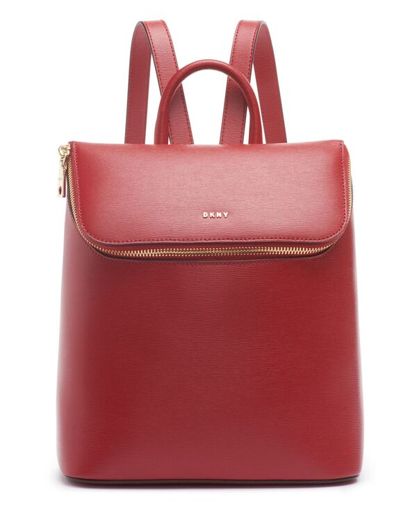 ダナ キャラン ニューヨーク レディース バッグ バックパック・リュックサック DKNY Bryantop Zip Backpack Bright Red レッド