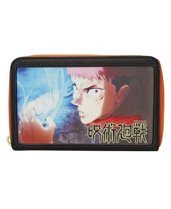 ラウンジフライ レディース アクセサリー 財布 Loungefly Jujutsu Kaisen Yujitadori Cosplay Zip-Around Wallet No Color