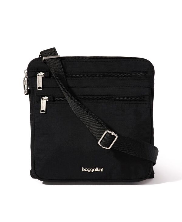 バッガリーニ レディース バッグ Baggallini Baggillini Securtex Anti-Theft Large Crossbody Bag Black ブラック