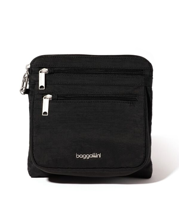バッガリーニ レディース バッグ Baggallini Securtex Anti-Theft Crossbody Bag Black ブラック