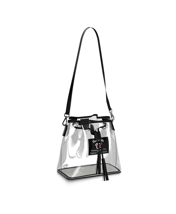 お召しもの バイ エリン アンド濫りがわしい レディース 御徒面子 WEAR by Erin Andrews Washingtonationals Clear Stadium Bucket Bag No Color ハンドバッグ-レディースバッグ-バッグ