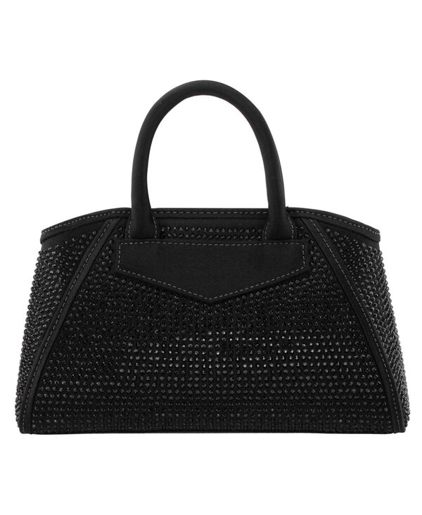 ニナ レディース バッグ Ninall Over Crystal Satchel Bag Black ブラック|ReVida 店