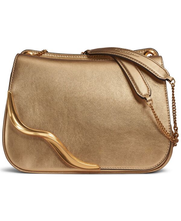 ダナ キャラン ニューヨーク レディース バッグ トール Donna Karanew York Malverne Metallicrossbody Bagold ゴールド