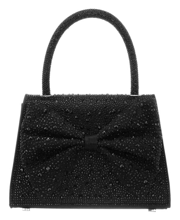 ニナ レディース バッグ Nina Crystal Magnetic Snap Satchel Bag Black ブラック|ReVida 店