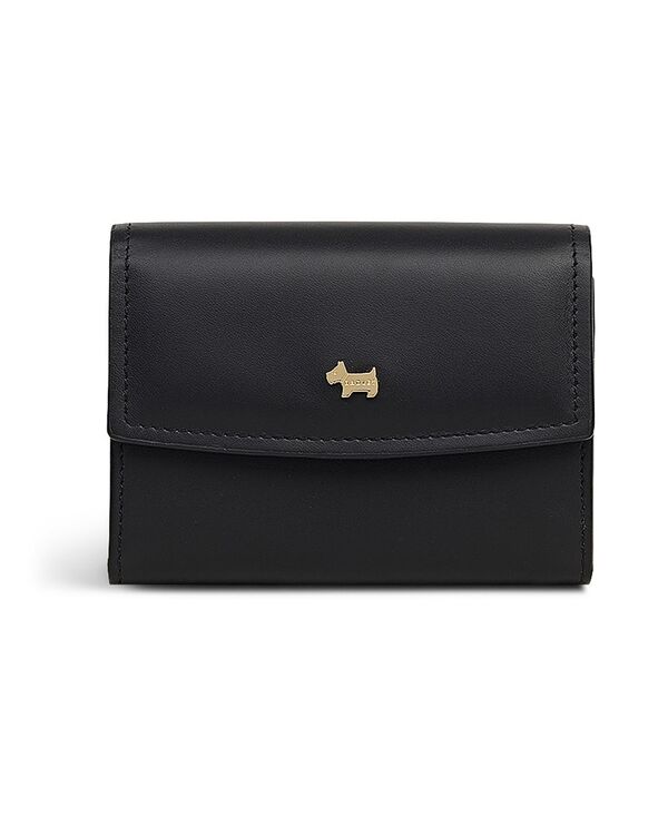 ラドリー 英国の首都 レディース 付属物 札入れ Radley London Liverpool Gardens Flap Over Wallet Black 黒いこと レディース財布-バッグ・小物・ブランド雑貨