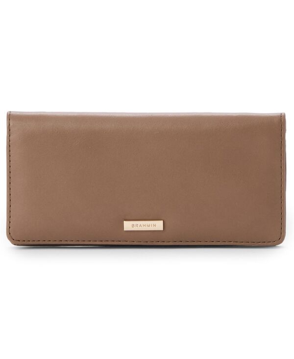 ブランミン レディース アクセサリー 財布 Brahmin Ady Belcanto Slim Trifold with Zipocket Walletaupe Belcanto トープ
