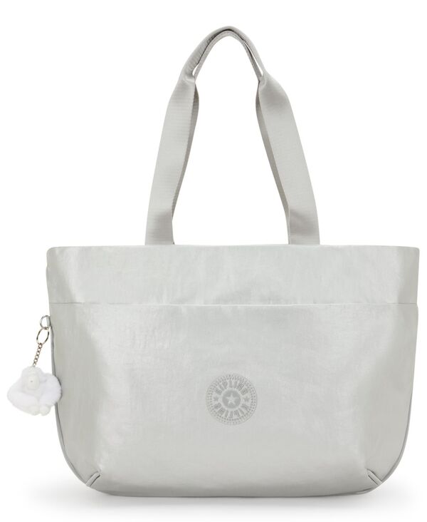 キプリング レディース バッグ Kipling Cristina Medium Tote Bag New Bright Metallic H25 メタリック