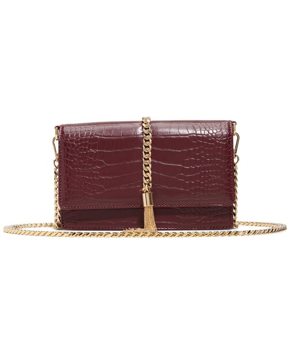 アルド レディース バッグ ALDO Lilitha Magnetic Snap Crossbody Bag Dark Red レッド