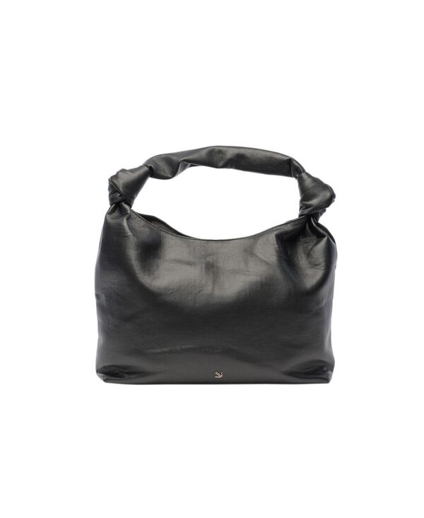 アーバンオリジナルス レディース バッグ レザー フェイクレザー Urban Originals Knotted Wonder Faux Leather Shoulder Bag Black ブラック|ReVida 店