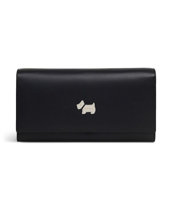 ラドリー ロンドン レディース アクセサリー 財布 ミニ Radley London Heritage Radley Protect Mini Flap Over Wallet Black ブラック 26,520円