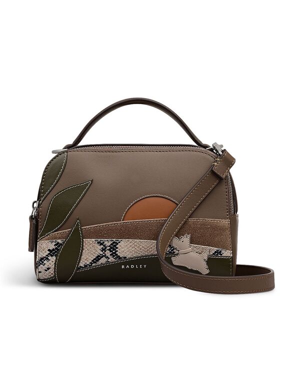 ラドリー ロンドン レディース バッグ Radley London Over The Hillsmall Ziptop Crossbody Bag Coffee コーヒー
