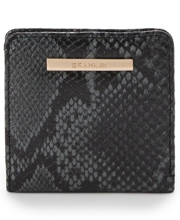 ブランミン レディース アクセサリー 財布 Brahmin Jane Dietrich Back Zipper Wallet Black Dietrich ブラック
