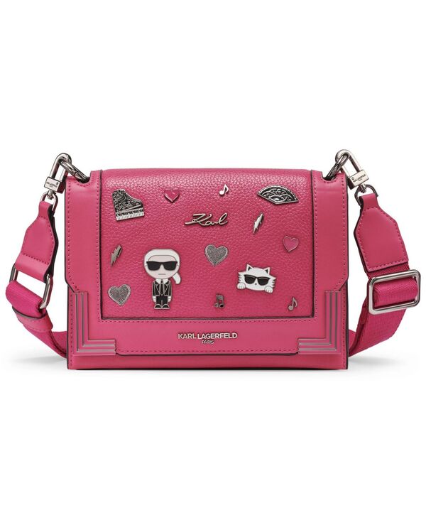 カール ラガーフェルド レディース バッグ KARLAGERFELD PARIS Camille Small Crossbody Bag Fuchsia フューシャ 44,070円
