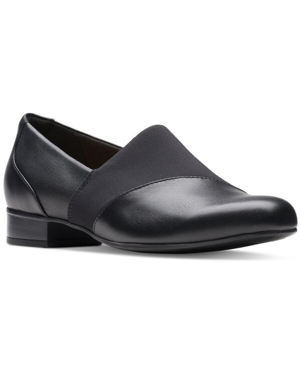 クラークス レディース シューズ スリッポン・ローファー Clarks Women's Juliet Gem Slip-On Flats Black Combi ブラック
