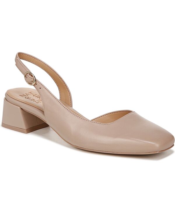 ナチュライザー レディース シューズ パンプス ヒール Naturalizer Women's Jayla Mid-Heel Square Toe Slingback Pumps Warm Fawn Leather