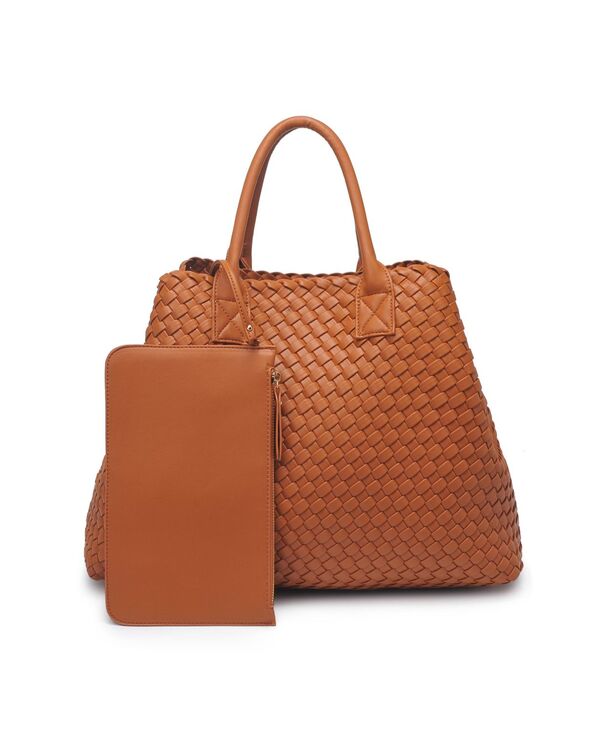 アーバンエクスプレッション レディース バッグ Urban Expressions Ithaca Woven Tote Bag Tan タン｜ReVida 店