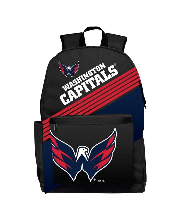 モジョ レディース バッグ バックパック・リュックサック キャップ Mojo Washington Capitals Ultimate Fan Backpack Black Red ブラック｜ReVida 店