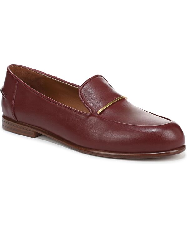 フランコサルト レディース シューズ スリッポン・ローファー Franco Sarto Women's Mirabelle Almond Toe Loafers Bordo Red Leather レッド